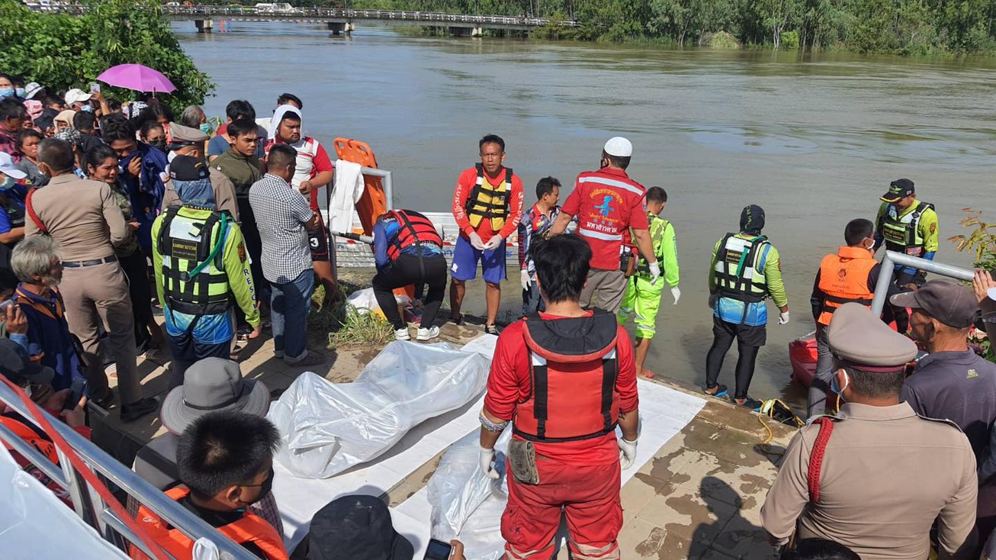 ไร้ปาฏิหาริย์!พบแล้วร่าง 3 ฝีพายจมน้ำ จากอุบัติเหตุงานแข่งเรือยาว