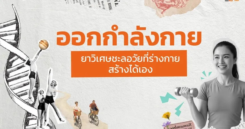 ออกกำลังกาย: ยาวิเศษชะลอวัยที่ร่างกายสร้างได้เอง