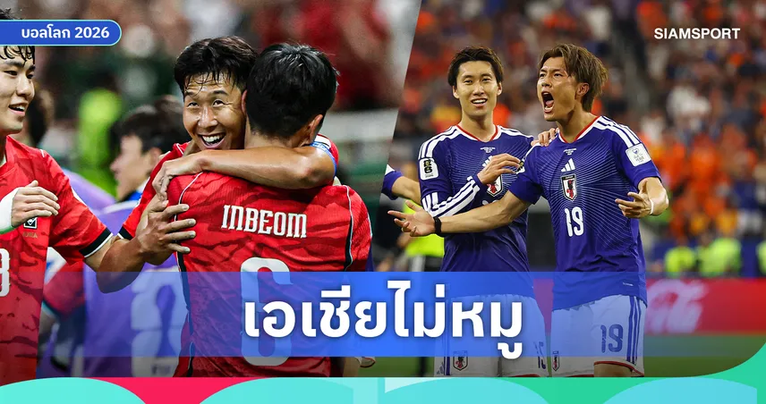 เอเชียผงาดเวทีโลก! สรุปฟอร์ม 6 ทีม AFC ไร้พ่ายเปิดหัว ฟุตบอลโลก 2026