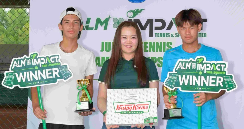 ALM x Impact Junior Tennis Championships 2026 เปิดเวทีดาวรุ่งลูกสักหลาดไทย-นานาชาติ ผลแชมป์ครบทุกประเภท