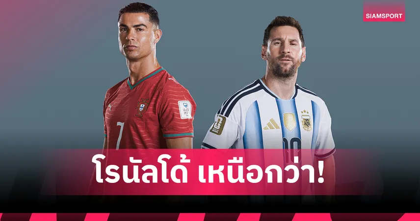 อดีตแข้งโหวต โรนัลโด้ เหนือ เมสซี่ เรื่องเส้นทางอาชีพ แต่เลือกเล่นด้วยอีกคน
