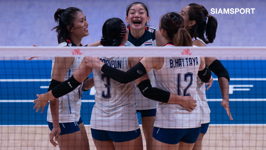 ทีมวอลเลย์หญิงสาวเข้ารายงานตัวเตรียมฝึกซ้อมลุยซีเกมส์ 2023 