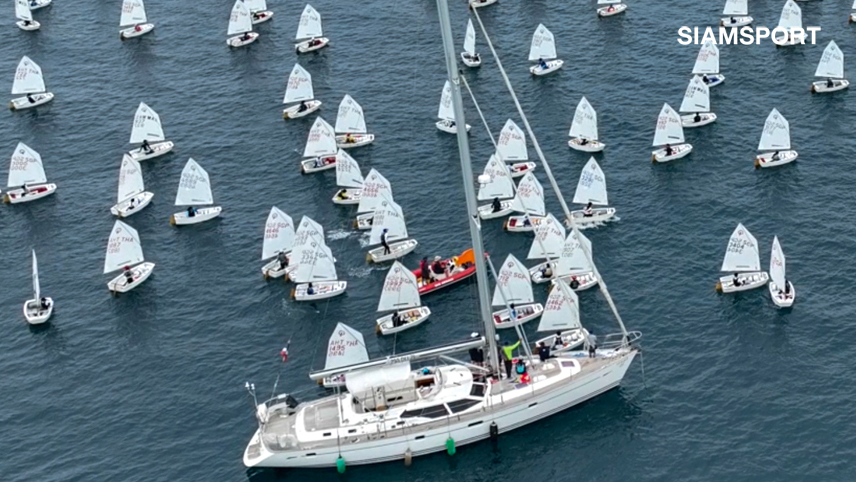 182 ลำร่วมชิงชัยเรือใบเล็กศึกภูเก็ต คิงส์คัพ รีกัตต้า 2022 