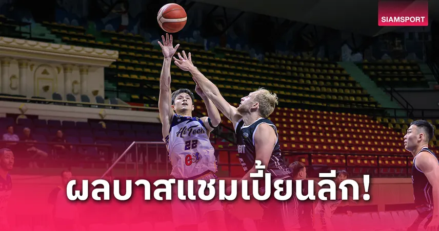 ไฮ-เทค ต้อน อะดรอยต์ 96-79 ต่อลมหายใจลุ้นเข้ารอบ BCL เอเชีย-อีสต์