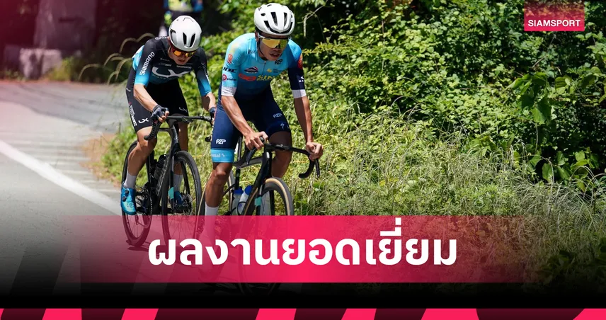  "ธนาคาร"ผงาดเบสต์เอเชีย ทัวร์กังนัม 2025 – "โกเมธ"ขึ้นมือ 1 เอเชีย BMX 