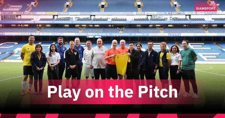 ทรงเดช พรนภดล นำ VERSUS สัมผัสประสบการณ์สโมสรเชลซี 