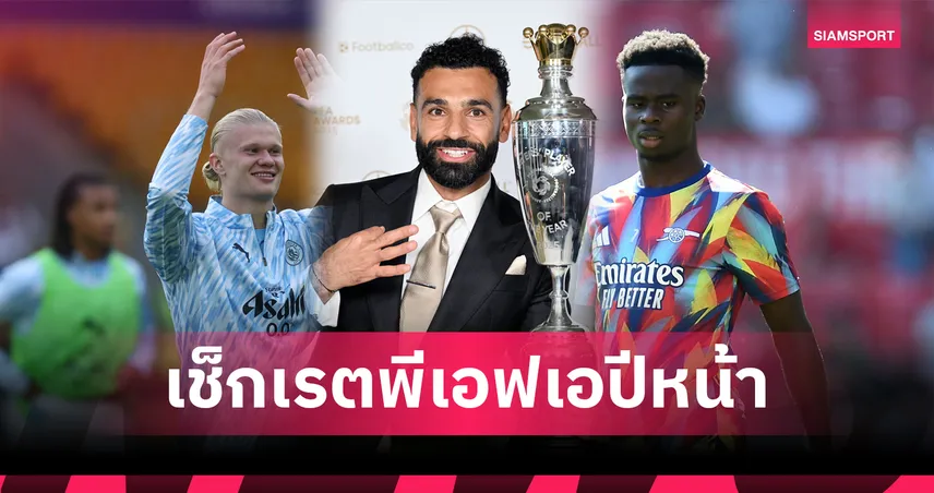 ซาลาห์ เต็ง 1 ร่วม! เปิดราคาแข้งยอดเยี่ยม พีเอฟเอ 2026