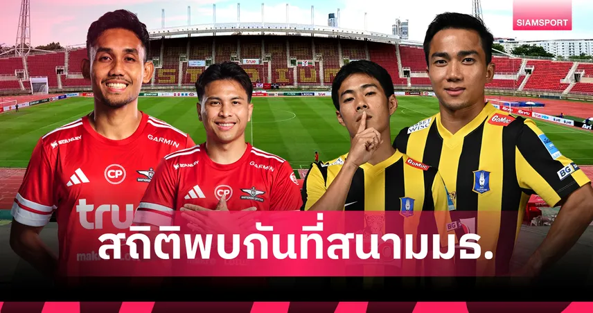 ซูเปอร์ดาร์บี้ย้ายวิก! บีจี เยือน แบงค็อก ที่ธรรมศาสตร์ รังสิต