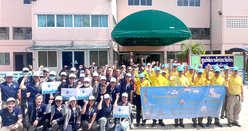 รพ.นวเวช ร่วมกับ ตำรวจนครบาลโคกคราม และสำนักงานเขตบึงกุ่ม  จัดกิจกรรม จิตอาสา Navavej รักชุมชน ครั้งที่ 2