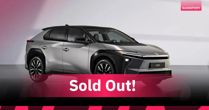 Toyota bZ4X ยอดจองล่วงหน้าทะลุ 2,000 สิทธิ์ ก่อนเปิดราคา ต.ค. นี้ 