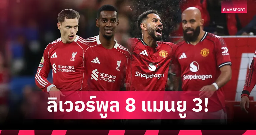 ลิเวอร์พูล เหนือกว่า! รวมทีม 11 แข้งค่าตัวแพงสุด “แดงเดือด” หงส์ติด 8 ผีแค่ 3
