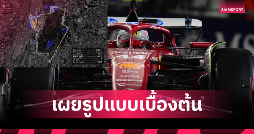 เปิดโมเดลสนาม F1 ไทย "จตุจักร" ชิงเจ้าภาพปี 2028 เร่งทำแบบสอบถาม 