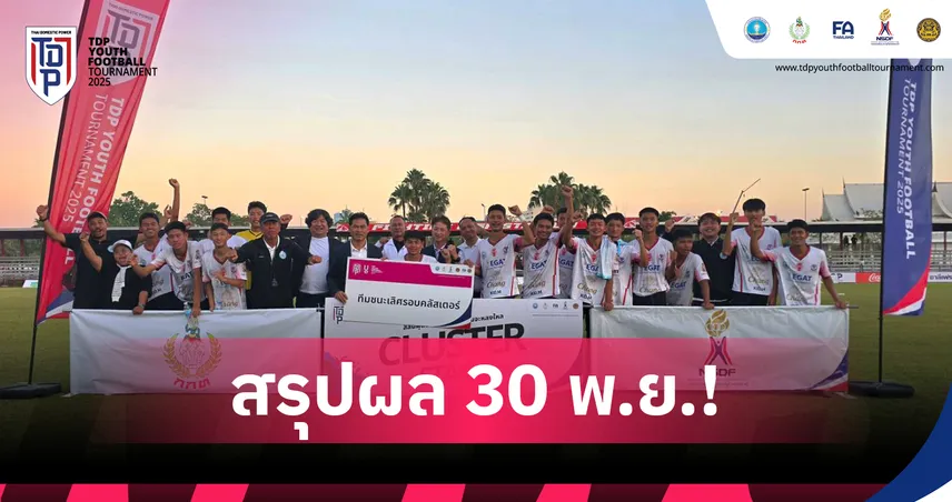 หมอนทองวิทยา U17 สะดุดเจ๊า1-1 ส่งราชนาวีแชมป์รอบกลุ่มจังหวัดฉะเชิงเทรา ศึก TDP Youth