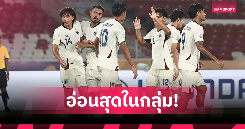 สื่อจีนมองขาด! วิเคราะห์แรง จีน เหนือชั้นกว่า ไทย ใน เอเชียน คัพ U23