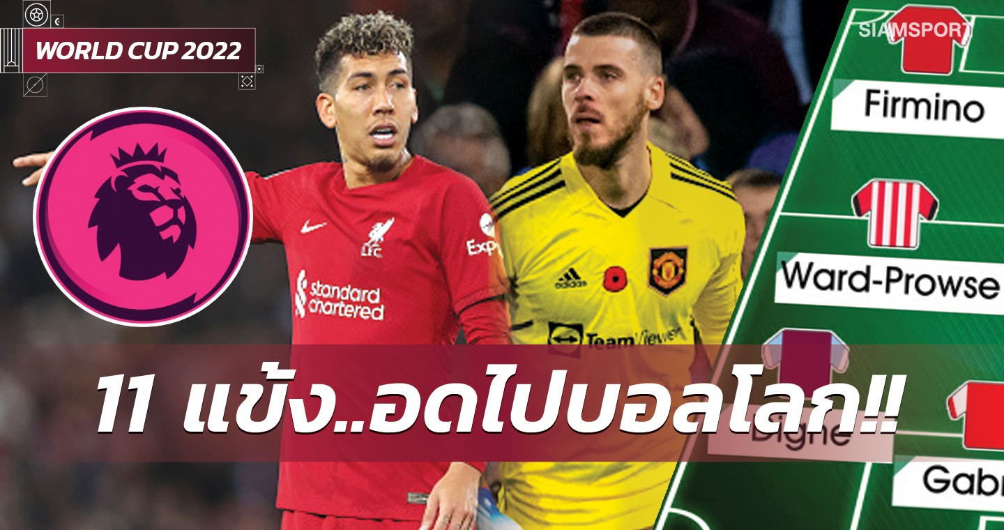 เก่งแค่ไหนก็ถูกเมิน! 11 นักเตะที่ดีที่สุดในพรีเมียร์ลีกที่พลาดลุยฟุตบอลโลก 2022