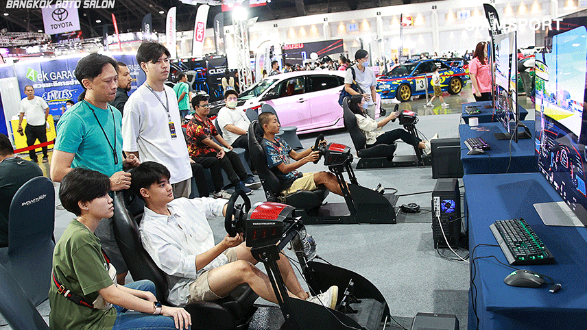 เหล่าเกมเมอร์ไม่พลาดงาน"แบงค็อก ออโต ซาลอน 2023"ร่วมสัมผัสความมันส์ในโซนอี-มอเตอร์สปอร์ต