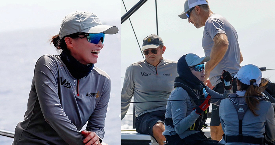 พระราชินี ทรงร่วมแข่งขันเรือใบรายการ 52 Super Series Sailing Week วันที่ 2