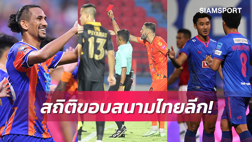 ไทยลีกนัด9รัวซัด22ตุงใบแดง,จุดโทษ,ยิงตัวเองมาครบ